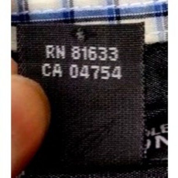 Reaction KENNETH COLE 100% Cotton Short Sleeve Button Up Shirt L Check Pattern - Picture 6 of 6